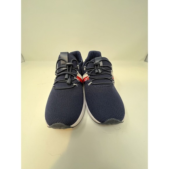 Tommy Hilfiger Women Size 7 M Lew Knit Athletic Blue Sneakers - Picture 2 of 6
